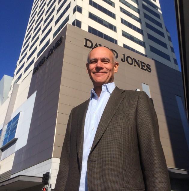 Adam Johnson brings a wealth of senior management and IT experience to his new role in setting up and leading Wiggle&rsquo;s Australian office which is located on an upper floor of the building seen here in the background.